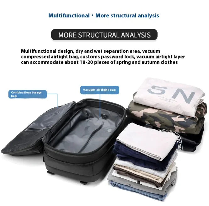 Vacuum Compression Backpack