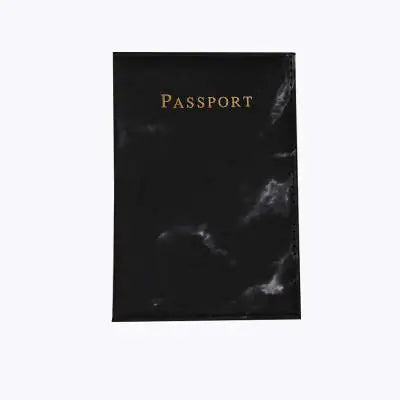 Leather Passport Holder Travel Document Case Protector (International)