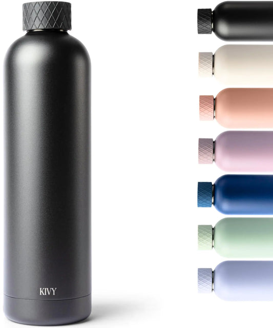 KIVY Stainless Steel Insulated Water Bottle 32oz