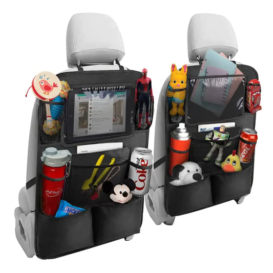 CARGOES Backseat Organizer with Touch Screen Tablet Holder