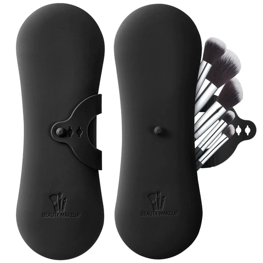 Travel Makeup Brush Holder Anti-fall Out