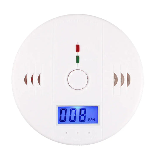 High-Tech Carbon Monoxide Detector with LCD Display