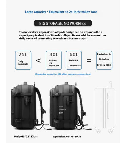 Vacuum Compression Backpack