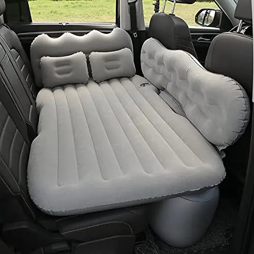 lumwot Premium Car Air Mattress - Inflatable Bed for SUVs Travel Comfort